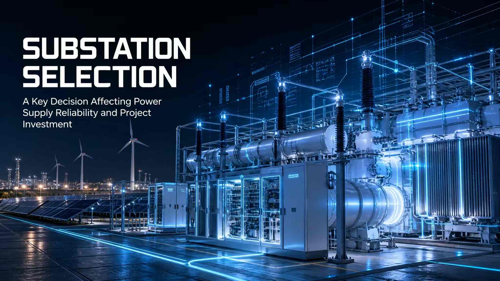 Key Decision Affecting Power Supply Reliability and Project Investment